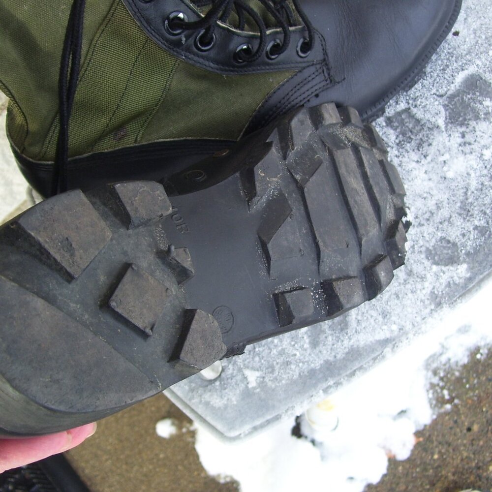 Vintage Ro Search Combat Jungle Boots Hiking Spike Protective Military 10 R USA - Picture 5 of 7